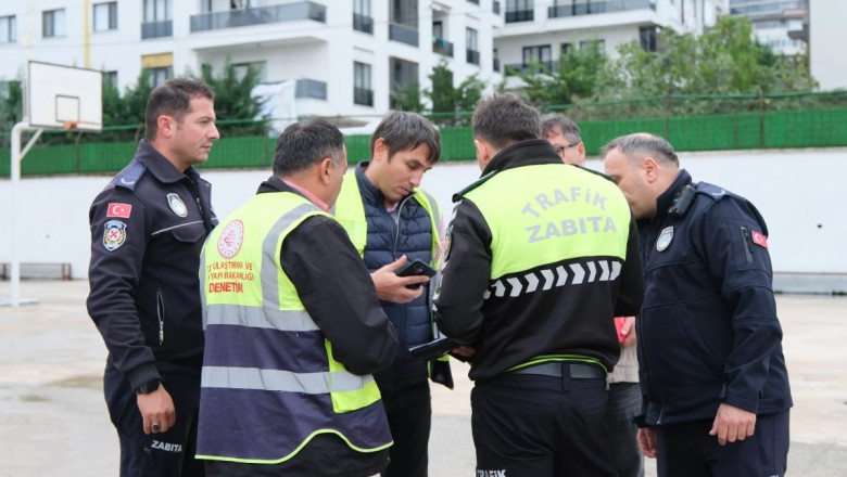 ÇİFTLİKKÖY’DE OKUL SERVİSLERİNE SIKI DENETİM