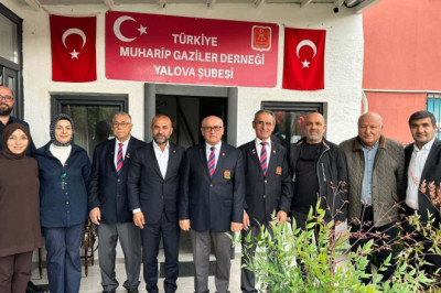 AK PARTİ’DEN MUHARİP GAZİLER DERNEĞİ’NE ZİYARET