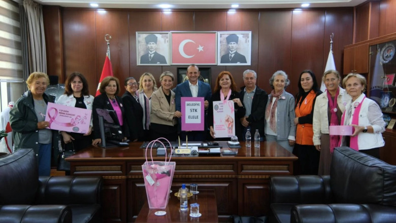 KANSER FARKINDALIĞINA BÜYÜK DESTEK