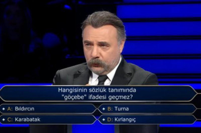 Hangisinin sözlük tanımında "göçebe" ifadesi geçmez?