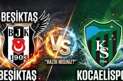 Beşiktaş Kocaelispor maçı ne zaman, saat kaçta, hangi kanalda, Beşiktaş Kocaelispor muhtemel 11'leri açıklandı mı?